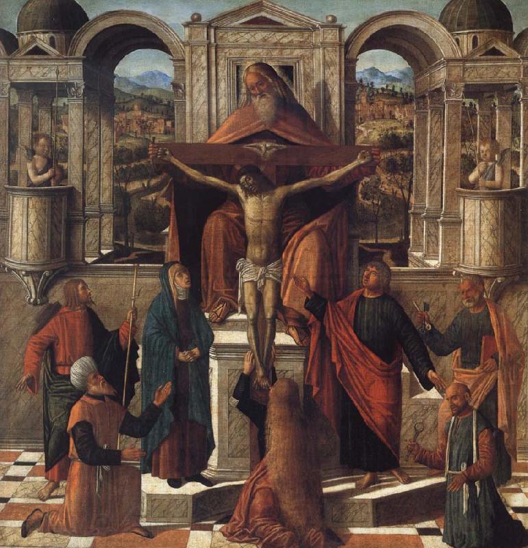 Giovanni Mansueti Symbolic Representaton of the Crucifixion